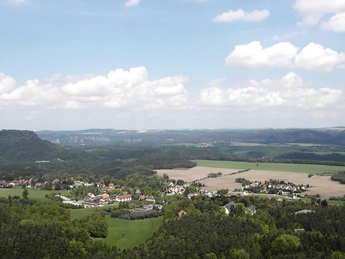 Ferienhausteube Kurort Gohrisch Exterior foto