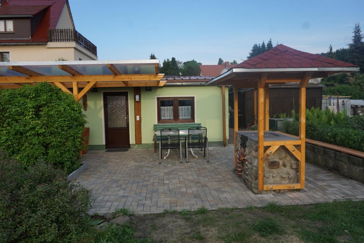 Ferienhausteube Kurort Gohrisch Exterior foto